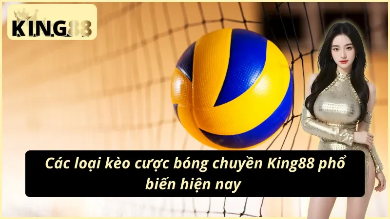 Cá Cược Bóng Chuyền King88 – Kèo Set & Giải VNL Hot 2026 3 Các loại kèo bóng chuyền tại King88