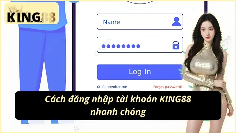Hướng dẫn đăng nhập King88 qua link chính thức