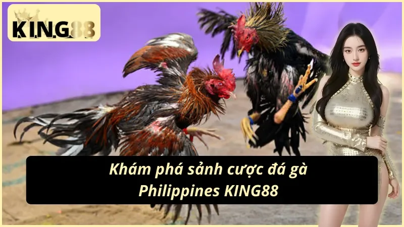 Đá gà Philippines sabong trực tiếp tại King88