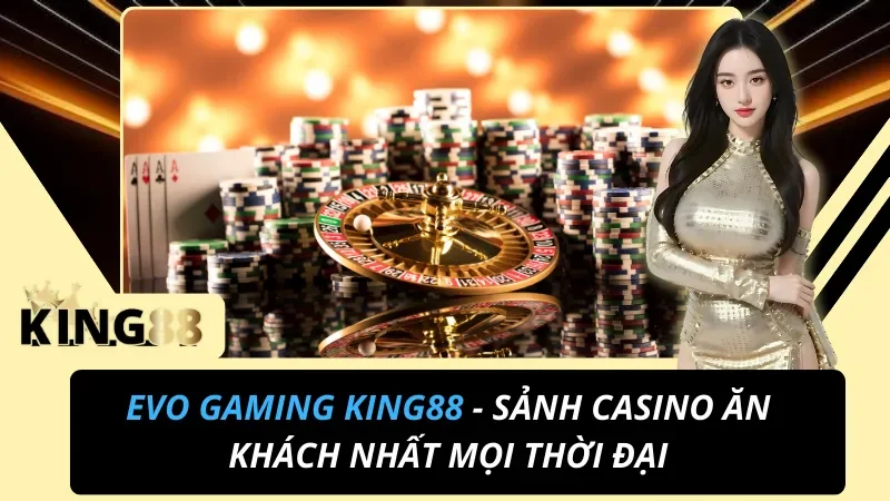 EVO Gaming King88 – Sảnh Casino Live Đỉnh Cao 2026 1 EVO Gaming King88 – Sảnh Casino Live Đỉnh Cao 2026