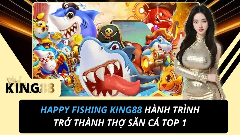 Happy Fishing: Cách Chơi & Chọn Mức Cược Chuẩn King88 2 Happy Fishing cách chơi chọn mức cược và khóa mục tiêu tại King88
